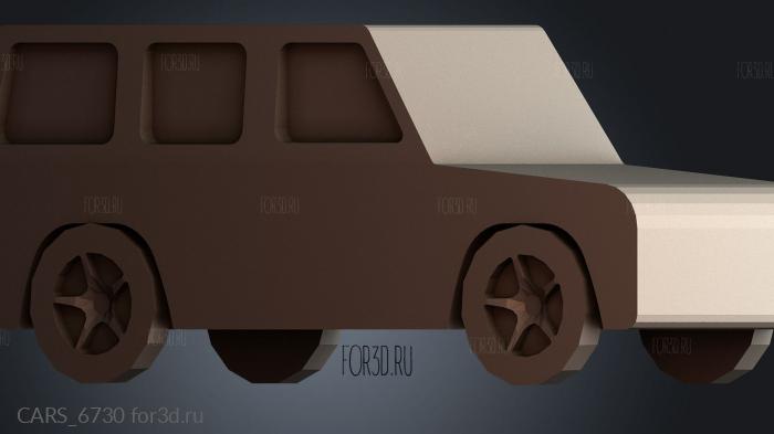 CARS_6730 3d stl модель для ЧПУ
