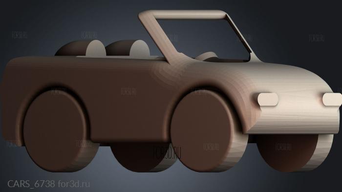 CARS_6738 3d stl модель для ЧПУ
