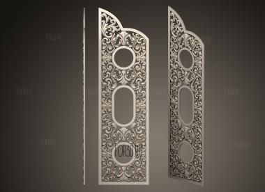 Царские врата 3d stl модель для ЧПУ