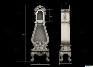 CH_0062 3d stl модель для ЧПУ