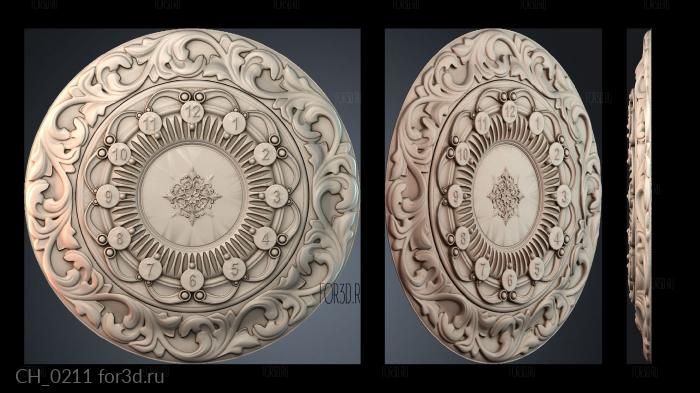 CH_0211 3d stl модель для ЧПУ