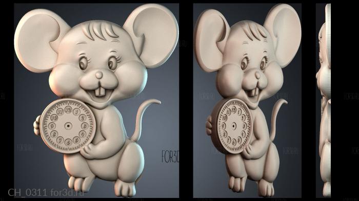 CH_0311 stl model for CNC