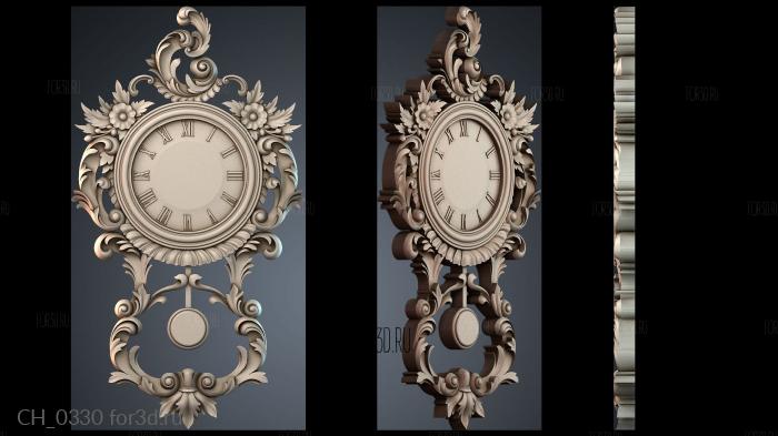 CH_0330 3d stl модель для ЧПУ
