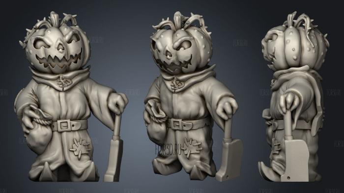 Scarecrow stl model for CNC