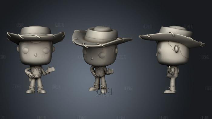TOY STORY Funkos stl model for CNC