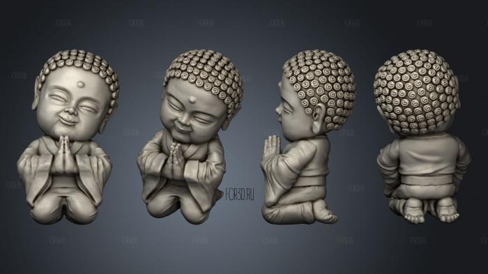 Baby Buddha Fe Amarillo 3d stl модель для ЧПУ