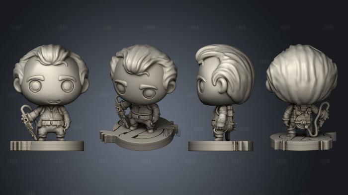 Ghostbusters Peter 3d stl модель для ЧПУ