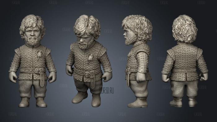 GOT Tyrion Lannister stl model for CNC