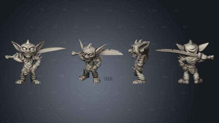 hero Goblin Cutter stl model for CNC