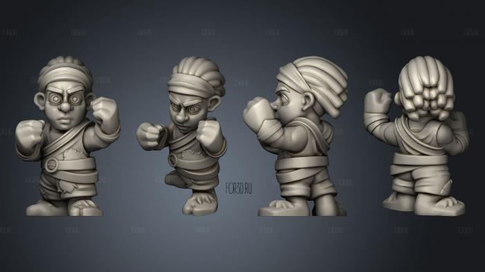 hero Halfling Rumbler stl model for CNC