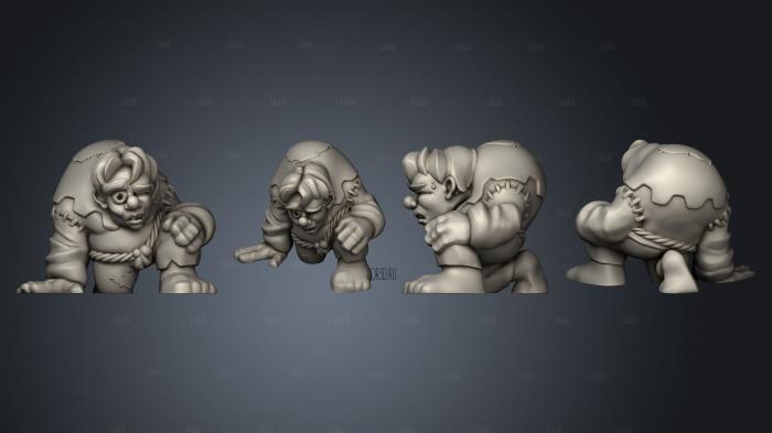 hero Hunchback stl model for CNC