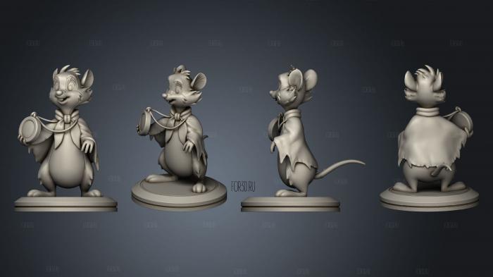 Mrs Brisby The Secret of NIMH stl model for CNC