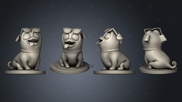 Play Dog stl model for CNC