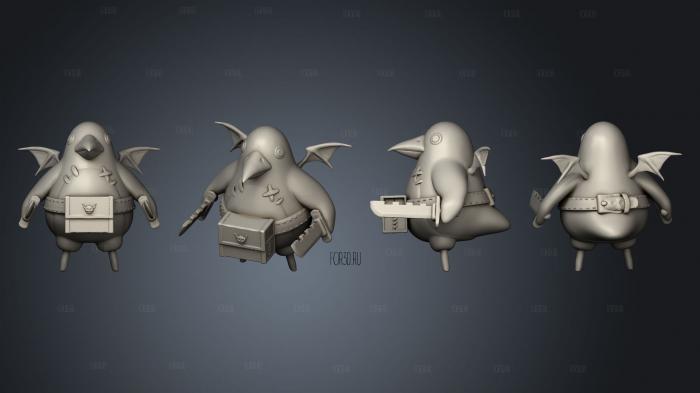 Prinny Neutral 3d stl модель для ЧПУ