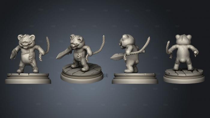 Santa and the Gnome Thieves 01 stl model for CNC