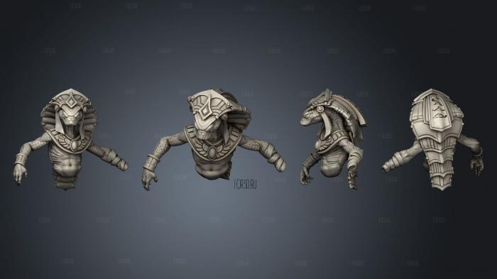 Snakemen 2 Torso 1 3d stl модель для ЧПУ