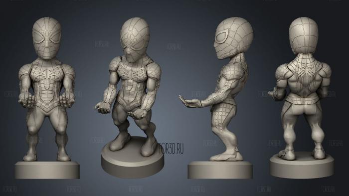 Spiderman Joystick Cell Phone Support 3d stl модель для ЧПУ