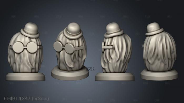 Двоюродный брат семьи Аддамс 3d stl модель для ЧПУ