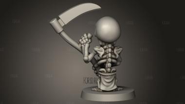Аркадийский скелет 3d stl модель для ЧПУ