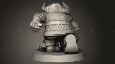 Карлик 3d stl модель для ЧПУ