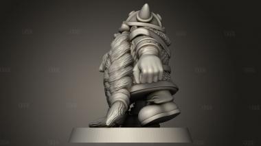 Карлик 3d stl модель для ЧПУ