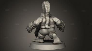 Карликовый тролль 3d stl модель для ЧПУ