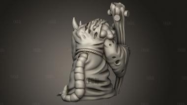 Тень Дункана 3d stl модель для ЧПУ
