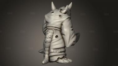 Тень Дункана 3d stl модель для ЧПУ