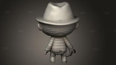 Фредди Крюгер 3d stl модель для ЧПУ