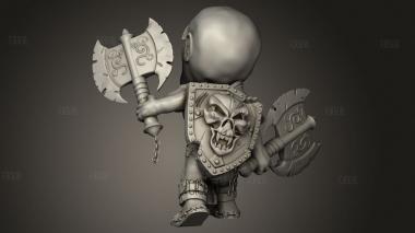 Приключение варвара 3d stl модель для ЧПУ