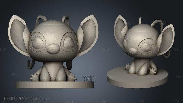 ANGEL stitch gav djdbito stl model for CNC