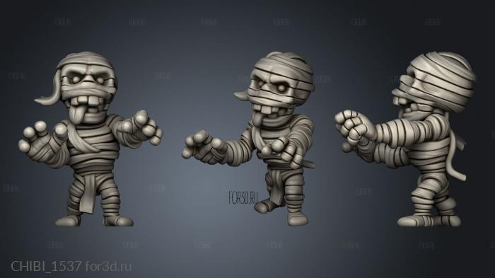 CHIBI_1537 3d stl модель для ЧПУ