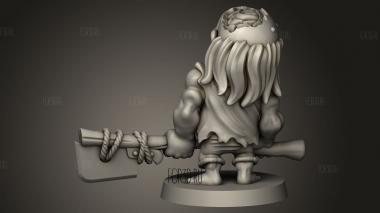 Аркадный зомби 3d stl модель для ЧПУ
