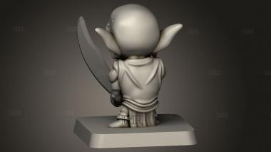 Монстры Гоблинский Меч 3d stl модель для ЧПУ