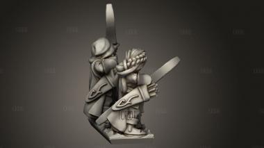 Лучники 3d stl модель для ЧПУ