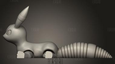 Шарнирные соединения Эволюцияs umbreon 3d stl модель для ЧПУ