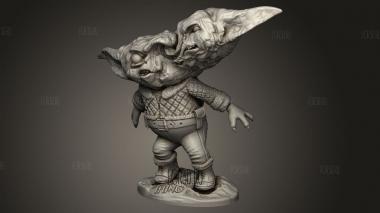 Детская Штучка,Ведьма 3d stl модель для ЧПУ
