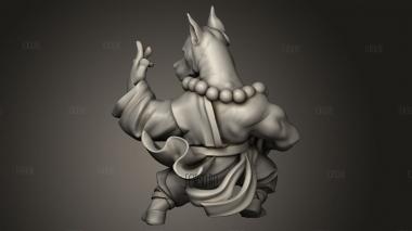 Барконианский монах доб 3d stl модель для ЧПУ