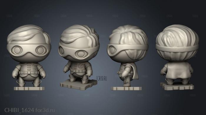 CHIBI_1624 3d stl модель для ЧПУ