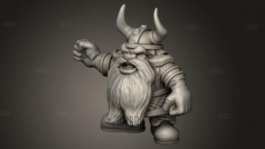 Карлик 3d stl модель для ЧПУ