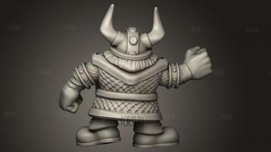 Карлик 3d stl модель для ЧПУ