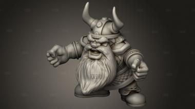 Карлик 3d stl модель для ЧПУ