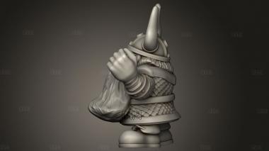 Карлик 3d stl модель для ЧПУ