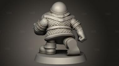 Карликовый бегун 3d stl модель для ЧПУ