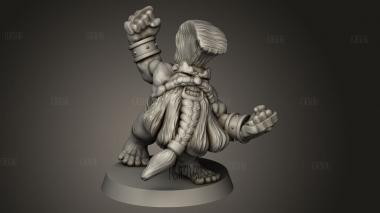 Карликовый тролль 3d stl модель для ЧПУ