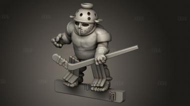 Хоккей с шайбой для Халфлингов 3d stl модель для ЧПУ