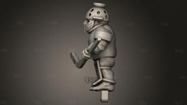 Хоккей с шайбой для Халфлингов 3d stl модель для ЧПУ