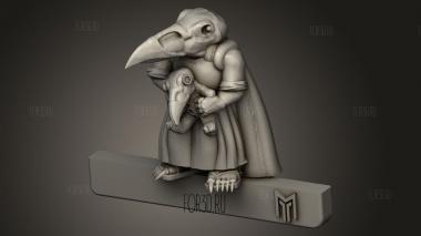 Нач Дрек Ребенок-Девочка 3d stl модель для ЧПУ
