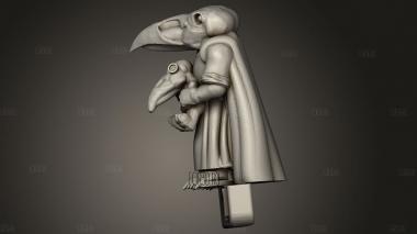 Нач Дрек Ребенок-Девочка 3d stl модель для ЧПУ