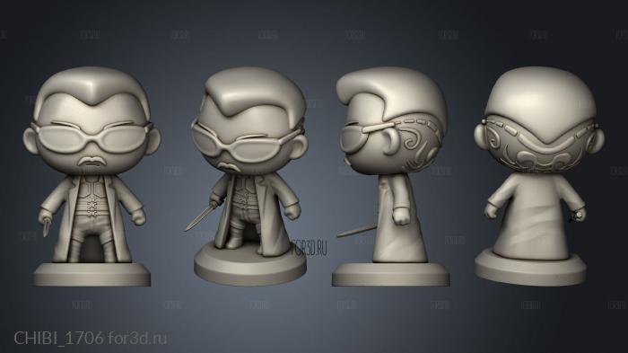 CHIBI_1706 3d stl модель для ЧПУ